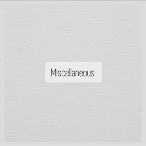 Miscellaneous